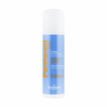 Уценка! Пенка для лица и тела Farmona Panthenol Face and Body Foam in Spray регенерирующе-успокаивающая, 150 мл Уценка! Пенка для лица и тела Farmona Panthenol Face and Body Foam in Spray регенерирующе-успокаивающая, 150 мл