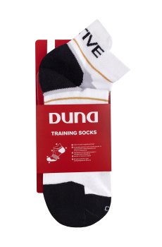 Носки универсальные Duna 5673 Active Sport короткие, белые, размер 27-29
