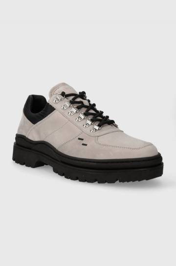 Кожаные кроссовки Filling Pieces Mountain Trail цвет серый 64328991108 Кожаные кроссовки Filling Pieces Mountain Trail цвет серый 64328991108
