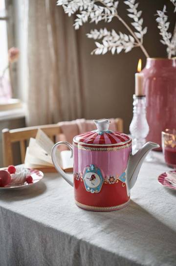 Заварочный чайник Pip Studio Love Birds Medallion 1,3 L Заварочный чайник Pip Studio Love Birds Medallion 1,3 L