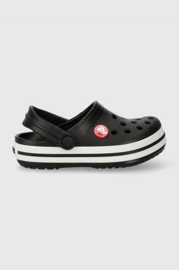 Детские шлепанцы Crocs CROCBAND CLOG цвет чёрный Детские шлепанцы Crocs CROCBAND CLOG цвет чёрный