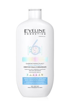 Уценка! Смягчающий крем для тела Eveline Cosmetics 6 Ceramides Deeply Moisturizing Emollient Body Cream с керамидами, 350 мл