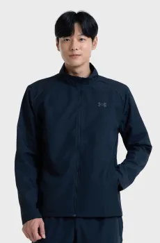 Мужская черная ветровка UA STORM RUN JACKET Черный XL Under Armour 1376797-001