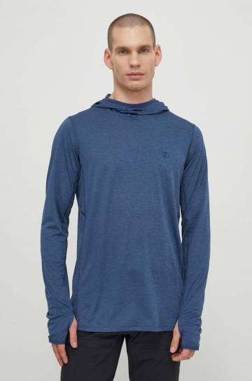 Спортивная кофта Fjallraven Abisko Sun с капюшоном однотонная F87199 Спортивная кофта Fjallraven Abisko Sun с капюшоном однотонная F87199