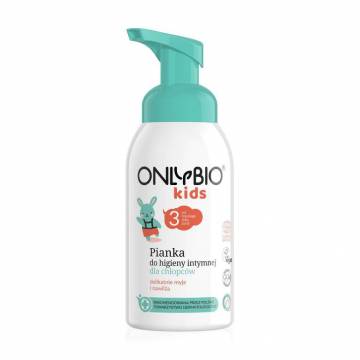 Детская пенка для интимной гигиены для мальчиков OnlyBio Kids от 3 лет, 300 мл Детская пенка для интимной гигиены для мальчиков OnlyBio Kids от 3 лет, 300 мл