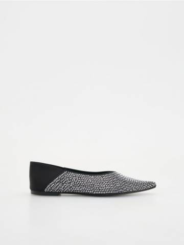 Reserved - LADIES` BALLERINAS - чорний - 207CQ-99X Reserved - LADIES` BALLERINAS - чорний - 207CQ-99X