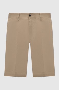 Бежевые шорты из хлопка