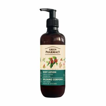 Лосьон для тела Green Pharmacy Body Lotion Зеленый кофе и имбирное масло, 400 мл Лосьон для тела Green Pharmacy Body Lotion Зеленый кофе и имбирное масло, 400 мл