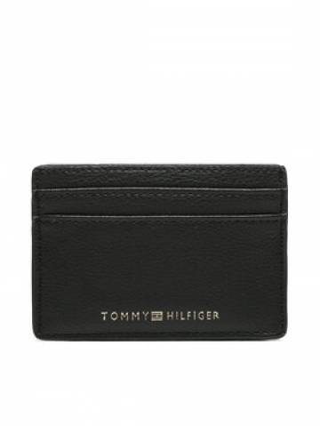 Tommy Hilfiger Чохол для кредиток Th Contemporary Cc Holder AW0AW14894 Чорний Tommy Hilfiger Чохол для кредиток Th Contemporary Cc Holder AW0AW14894 Чорний