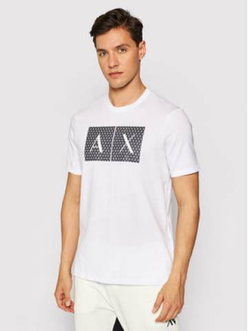 Armani Exchange Футболка 8NZTCK Z8H4Z 1100 Білий Slim Fit Armani Exchange Футболка 8NZTCK Z8H4Z 1100 Білий Slim Fit