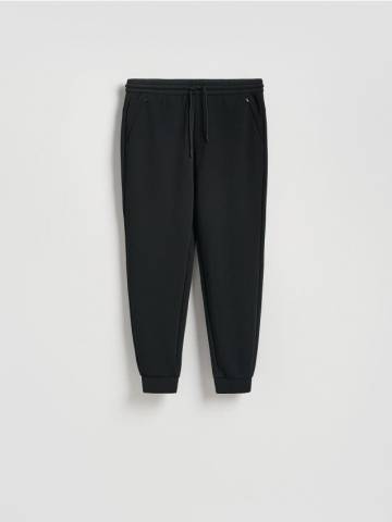 Reserved - Трикотажні штани slim - чорний - 8923N-99X