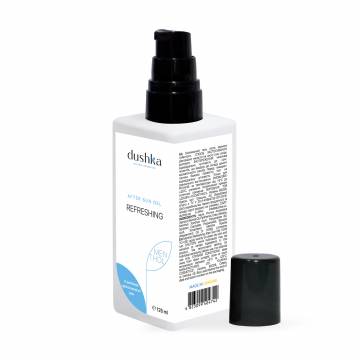 Освежающий гель после загара Dushka After Sun Gel Refreshing Mentol, 125 мл Освежающий гель после загара Dushka After Sun Gel Refreshing Mentol, 125 мл