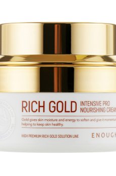 Интенсивный питательный крем для лица Enough Rich Gold Intensive Pro Nourishing Cream на основе ионов золота, 50 мл
