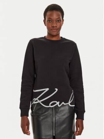 KARL LAGERFELD Світшот 245W1815 Чорний Regular Fit KARL LAGERFELD Світшот 245W1815 Чорний Regular Fit