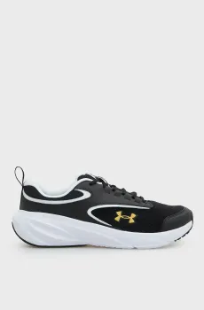 Детские черные кожаные кроссовки UA BGS Surge 5 Patches Черный 6.5 Under Armour 6015224-001