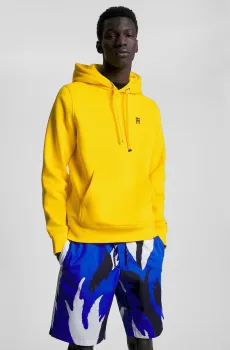 Мужское желтое худи SMALL IMD HOODY Желтый M Tommy Hilfiger MW0MW29283