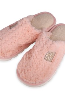 Женские комнатные тапочки 2Step закрытые, розовые, размер 40-41 (WWSL2025-13-Pnk)