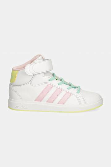 Детские кроссовки adidas GRAND COURT MID цвет белый IE8705 Детские кроссовки adidas GRAND COURT MID цвет белый IE8705