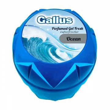 Гелевый освежитель воздуха Gallus Perfumed Gel Fresh Океан, 150 г Гелевый освежитель воздуха Gallus Perfumed Gel Fresh Океан, 150 г