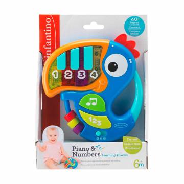 Развивающая игрушка Infantino Тукан, 5.7*15.4*21.2 см, от 6 месяцев (212011) Развивающая игрушка Infantino Тукан, 5.7*15.4*21.2 см, от 6 месяцев (212011)