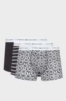 Мужские боксеры (3 шт) TRUNK PRINT+ Разноцветный M Tommy Hilfiger UM0UM03753