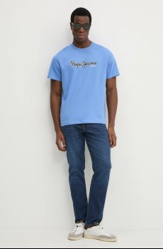 Хлопковая футболка Pepe Jeans DORIAN TEE