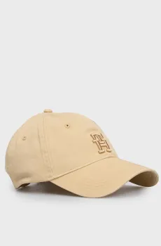 Женская бежевая кепка BEACH SUMMER SOFT CAP Бежевый ONESIZE Tommy Hilfiger AW0AW16170