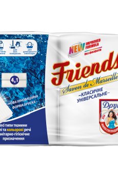 Хозяйственное твердое мыло Друг Классическое, 4*125 г