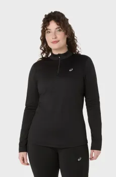 Женский черный лонгслив Черный M Asics 2012D294-001