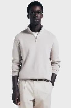 Мужская бежевая кофта Milano Бежевый S SPRINGFIELD 1402498