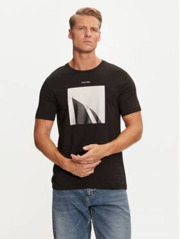 Calvin Klein Футболка City Photo K10K113597 Чорний Regular Fit Calvin Klein Футболка City Photo K10K113597 Чорний Regular Fit