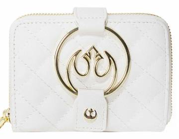 Гаманець Loungefly Star Wars White gold rebel hardware (STWA0149) Гаманець Loungefly Star Wars White gold rebel hardware (STWA0149)
