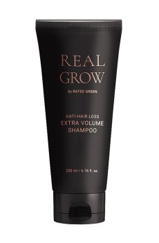 Уценка! Шампунь против выпадения волос Rated Green Real Grow Anti-Hair Loss Extra Volume Shampoo для объема, 200 мл