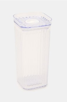 Прозорий контейнер для їжі з кришкою - clear