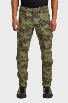 Мужские зеленые камуфляжные карго Rovic Зеленый 31-30 G-Star RAW D02190,D553