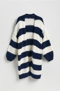 Reserved - Подовжений кардиган - різнобарвний - 860JE-MLC