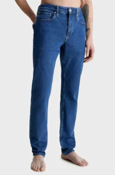 Мужские темно-синие джинсы SLIM TAPER Синий 28 Calvin Klein Jeans J30J322393