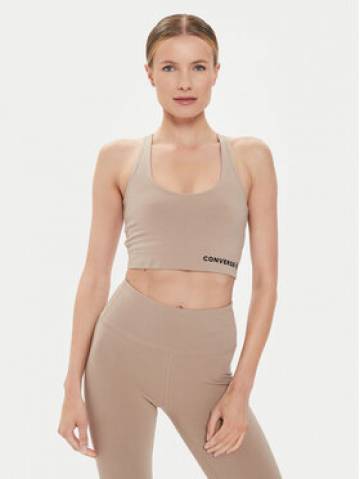 Converse Бюстгальтер-топ W Wordmark Bra Top 10024540-A10 Бежевий Converse Бюстгальтер-топ W Wordmark Bra Top 10024540-A10 Бежевий