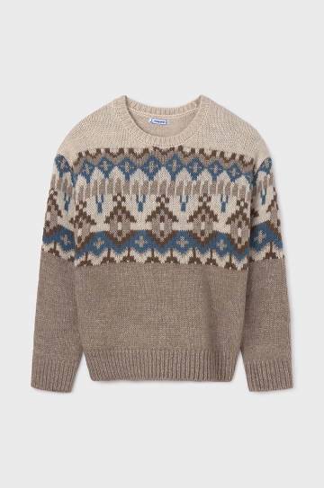 Детский свитер Mayoral цвет бежевый 7304
