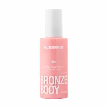 Шиммер-спрей для тела Mr.Scrubber Bronze Body Shimmer Body Spray Rose, 150 мл