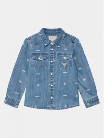 Guess Джинсова сорочка N4RH03 D4UE0 Голубий Regular Fit Guess Джинсова сорочка N4RH03 D4UE0 Голубий Regular Fit