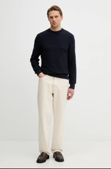 Хлопковый свитер BOSS