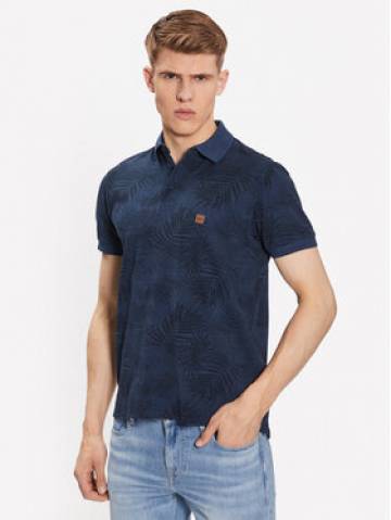 INDICODE Поло Calhoun 40-772 Cиній Regular Fit INDICODE Поло Calhoun 40-772 Cиній Regular Fit