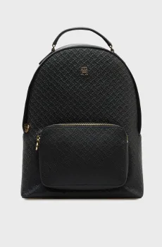 Женский черный рюкзак DAILY MONO Черный ONESIZE Tommy Hilfiger AW0AW18852