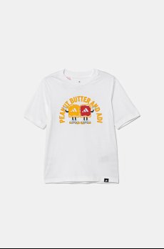 Детская хлопковая футболка adidas