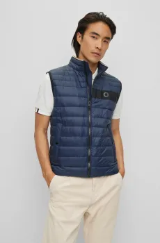 Мужской темно-синий жилет Синий 46 BOSS 50464300;404