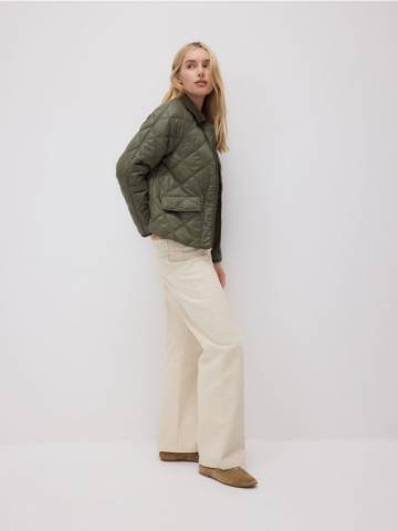 Reserved - LADIES` OUTER JACKET - зелений - ZR688-87X Reserved - LADIES` OUTER JACKET - зелений - ZR688-87X