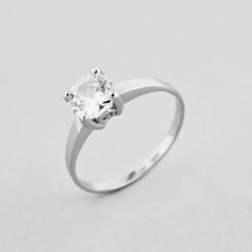 Серебряное кольцо Minimal ЛК-0097р-17 17 Серебряное кольцо Minimal ЛК-0097р-17 17