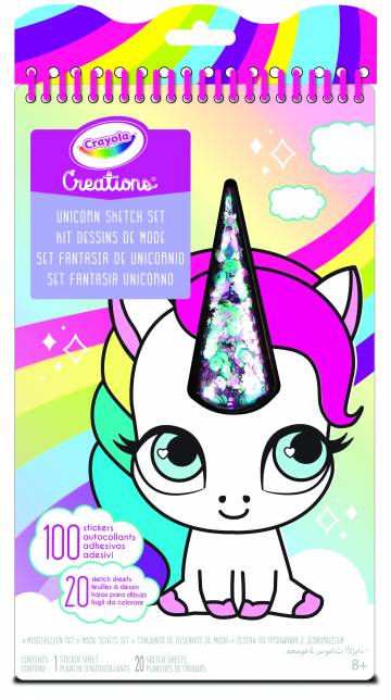 Розмальовка Crayola Creations Єдиноріг (04-1174) Розмальовка Crayola Creations Єдиноріг (04-1174)