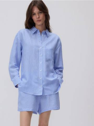 Reserved - LADIES` SHIRT - різнобарвний - VL621-MLC Reserved - LADIES` SHIRT - різнобарвний - VL621-MLC